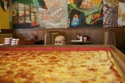 Giant Pizza Baby Meme Template