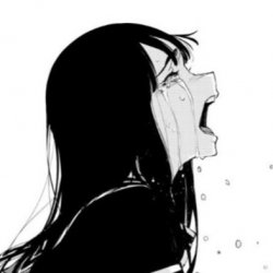 Crying anime girl Blank Template - Imgflip