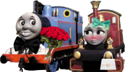 Thomas and Lady Meme Template