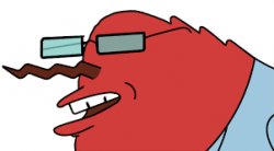 Mr Krabs w/glasses Meme Template