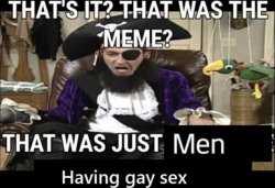 men having gay sex Meme Template