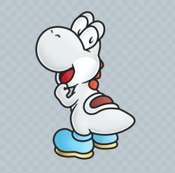 White Yoshi Meme Template