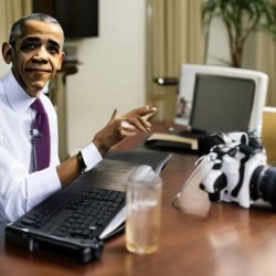 With the er0tic content ban imminent, Slobama rushes to post as Meme Template