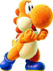 Orange Yoshi Meme Template