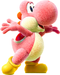 Pink Yoshi Meme Template