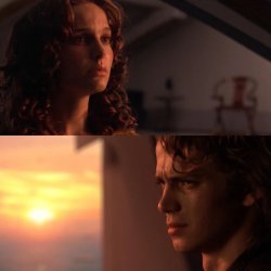 Padme and Anakin Meme Template