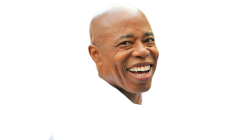 eric adams smiling head Meme Template