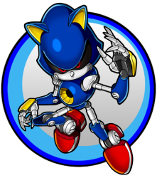 Metal Sonic Meme Template