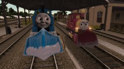 Thomas and Lady Meme Template