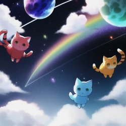 space cats Meme Template