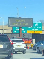 New Jersey Turnpike Meme Template