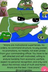 Anons are motivational superheroes Meme Template