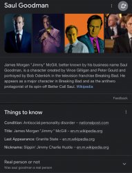 Saul Goodman wikipedia Meme Template