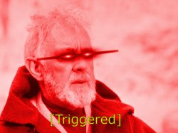 Obiwan Triggered Meme Template