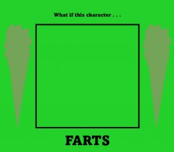 Who Farts Meme / What if This Character Fart Meme Template