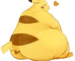 Obese Pikachu Meme Template