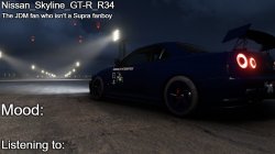 Nissan_Skyline_GT-R_R34's announcement temp V2: Meme Template