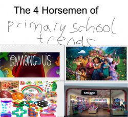 primary school trends Meme Template