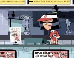 Sam hates her job(Danny Phantom) Meme Template