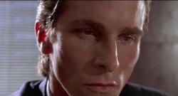 American Psycho Business Card Reaction Meme Template