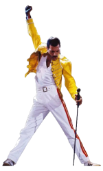 Freddy Mercury hand up Meme Template