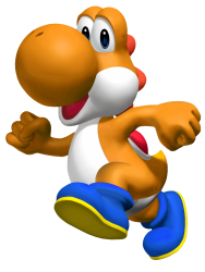 Orange Yoshi Meme Template