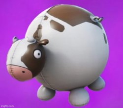 Cow fortnite Meme Template