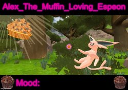 Alex_The_Muffin_Loving_Espeon Announcement by Liamsworlds Meme Template