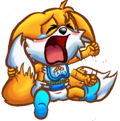baby Tails Crying Meme Template