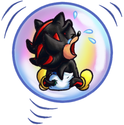 baby Shadow Crying in the Bubble Meme Template
