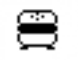 Burger Tamagotchi Meme Template