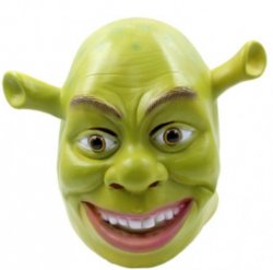 Shrek mask Meme Template