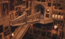 hogwarts stairs Meme Template