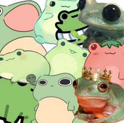 Frog Meme Template