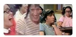 El chavo riendo llorando chilindrina Meme Template