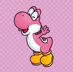 Pink Yoshi Meme Template