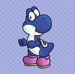 Blue Yoshi Meme Template