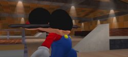 Mario getting hit by bowling balls Meme Template