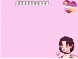 announcement Meme Template