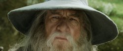 Gandalf: "A wizard is never late" Meme Template