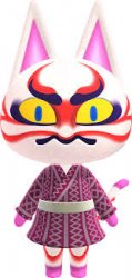 Angry Kabuki Animal Crossing Meme Template