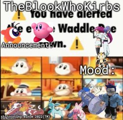 TheBlookWhoKirbs Temp 1 Meme Template