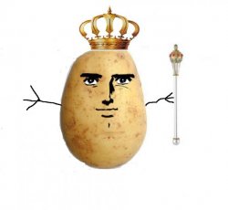 Potato king  Meme Template