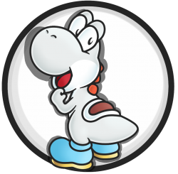 White Yoshi Meme Template