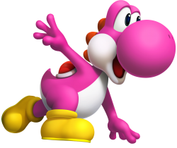 Pink Yoshi Meme Template