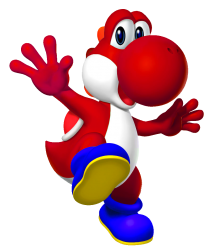 Red Yoshi Meme Template