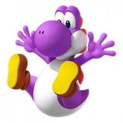 Purple Yoshi Meme Template