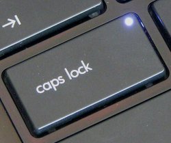 Caps lock Meme Template