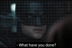 The Batman What have you done? Meme Template