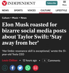 Elon Musk Taylor Swift Meme Template